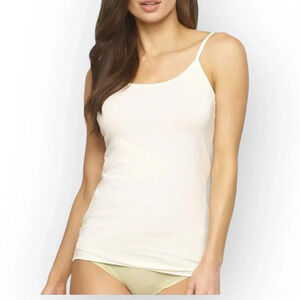 Felina Ivory Cami Top Size M Organic Cotton Eco-Friendly Plant Based Dye